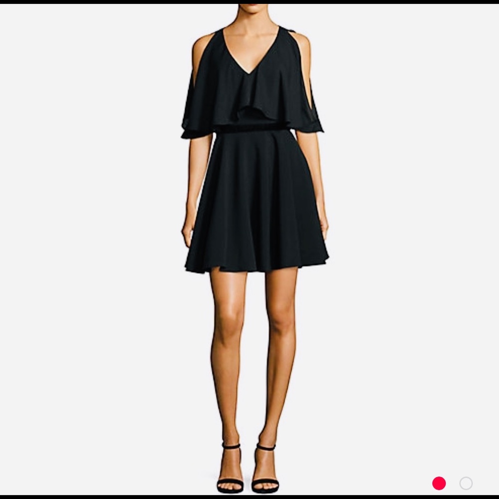 JAY BY JAY GODFREY COLD SHOULDER BLACK DRESS SZ 8